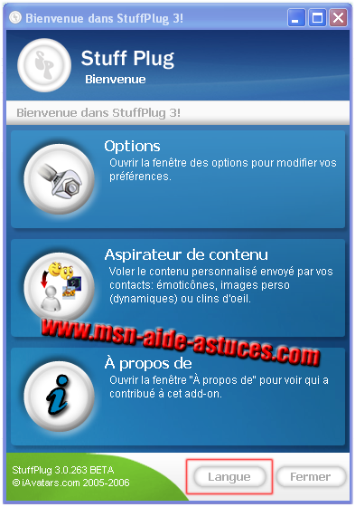 Mettre StuffPlug en Français Stufplug2fr