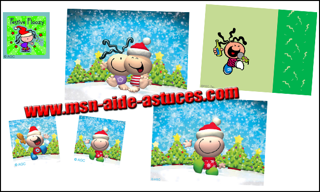 Pack 4 Bubulegums : Fonds , Avatars , Smileys Pack4