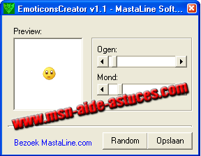 Emoticones Créator : créer vous même vos smileys Emoticonscreator